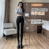 黛唯梵春秋季2022新款打底裤女裤子外穿高腰显瘦黑色小脚紧身铅笔小黑裤 商品缩略图1