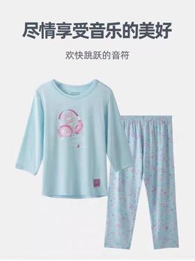 【印花莫代尔】SCHIESSER 德国舒雅女童纯莫代尔家居服 3F/19576H