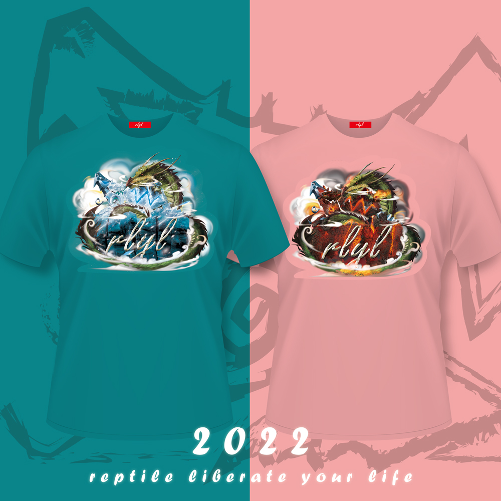 rlyl 2022主题T恤【锐鳞亚龙】 ★【预定 10个工作日发货】 