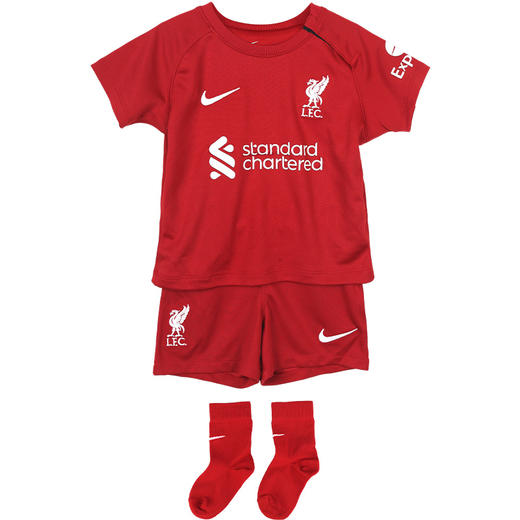 NIKE/耐克 LFC I NK DF KIT HM 22-23赛季利物浦婴童套装DJ7915609 商品图5