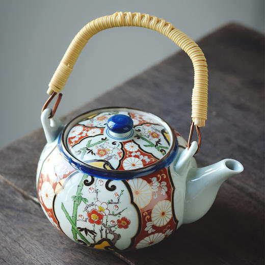 【日本进口】波佐见烧 錦竹梅梁-茶具礼盒套装 商品图2