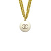 北京仓｜Gigi Paris-Chanel-白色 中古纽扣 双链 项链［法国设计师］ 商品缩略图1