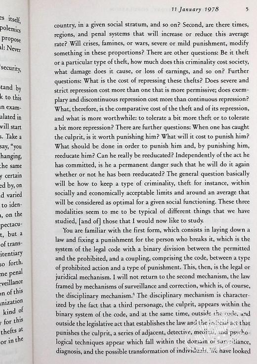 【中商原版】安全 领土与人口 法兰西学院演讲系列6 英文原版 Security Territory Population Lectures Michel Foucault 商品图6