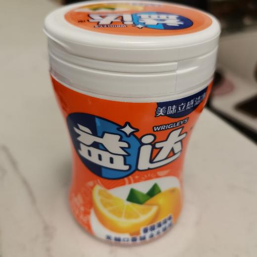 益达木糖醇香橙薄荷味瓶装40粒56g 商品图0