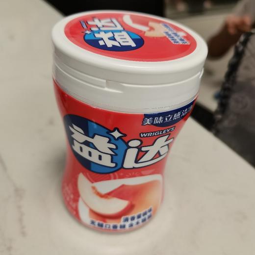 益达木糖醇蜜桃味瓶装40粒56g 商品图0