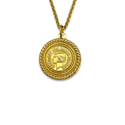 北京仓｜Gigi Paris-Chanel-香奈儿女士 中古纽扣 项链［法国设计师］ 商品图1