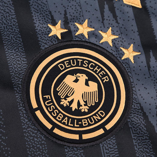 ADIDAS/阿迪达斯DFB PRESHI德国队热身足球短袖球衣HC1286 商品图3