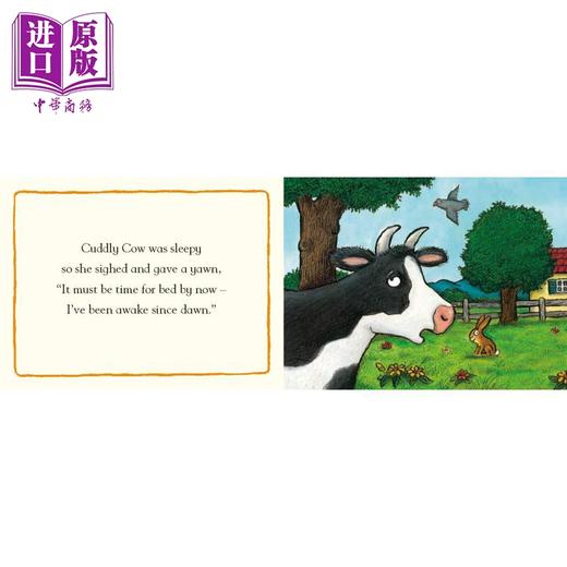 【中商原版】Farmyard Friends Cuddly Cow 农场奶牛 英文原版 儿童绘本 动物故事 Axel Scheffler 3-6岁 商品图2