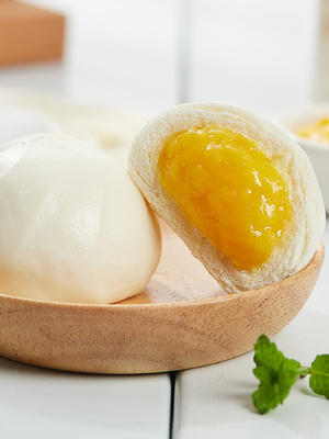 【严选】安井奶黄包360g*2袋+初荷雪花香芋包480g*2袋 商品图7