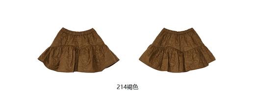 JNBY  22年秋款 宽松印花A型短款腰裙 1M9D12220 商品图6