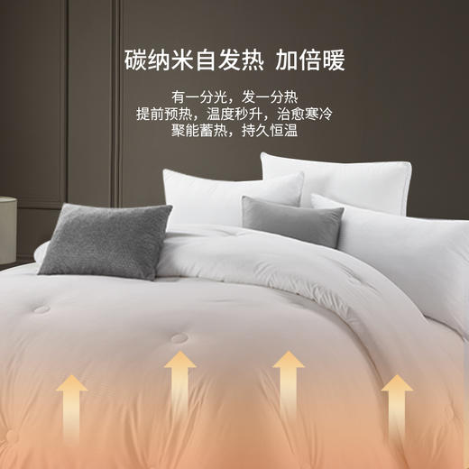 康尔馨 希尔顿酒店联名款赫尔曼蓄热冬被芯 碳纳米自热蓄热，暖你一整晚 商品图1