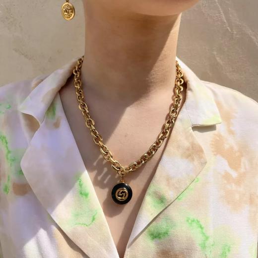 订购6周到｜Gigi Paris-Gucci-中古纽扣 项链［法国设计师］ 商品图1