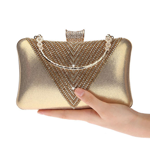 SHJM-03861-Ａ跨境女包水钻包大气宴会包手提宴会包好搭实用礼服包 商品图1