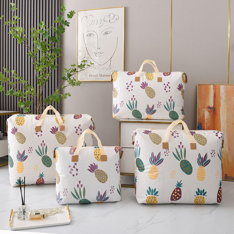 【买一送一！超大容量收纳袋】换季收纳常备，随心收纳不占空间，防水防潮结实耐磨耐用，可洗涤反复使用，加厚棉被搬家打包衣物整理袋，比收纳箱收纳柜还好用！家庭整理