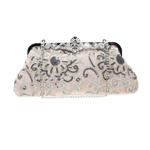 SHJM-1113亮片晚妆包跨境宴会包链条包礼服包派对水钻手拿包1113 商品图0