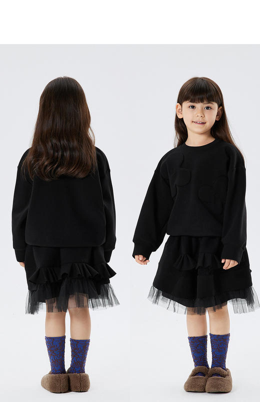 JNBY  22年秋款  宽松A型短款腰裙   1M9D12240 商品图6