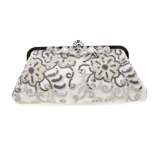 SHJM-1113亮片晚妆包跨境宴会包链条包礼服包派对水钻手拿包1113 商品图3