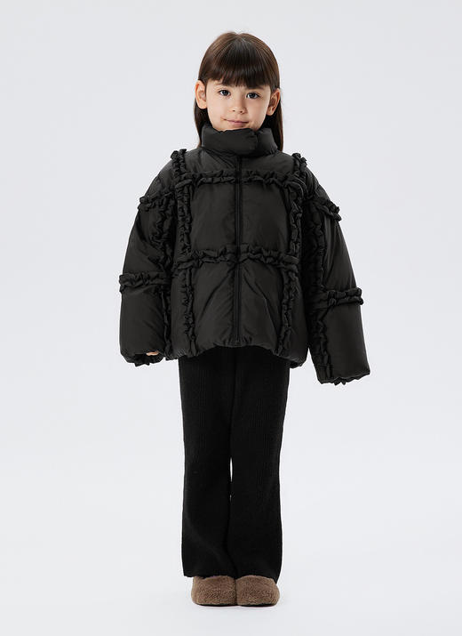 JNBY  22年秋款 休闲喇叭长裤  1M9E11170 商品图6