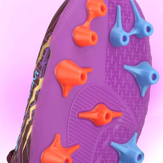 NIKE/耐克 ZOOM SUPERFLY 9 ACADEMY KM AG 中端 刺客15 高帮AG足球鞋 姆巴佩配色DO9343694 商品图2