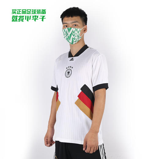 ADIDAS/阿迪达斯DFB ICON JSY德国队复古足球短袖球衣HS5941 商品图0