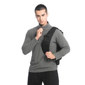 第三代鹰爪穿梭者立体方格轻量半拉链套头抓绒衣