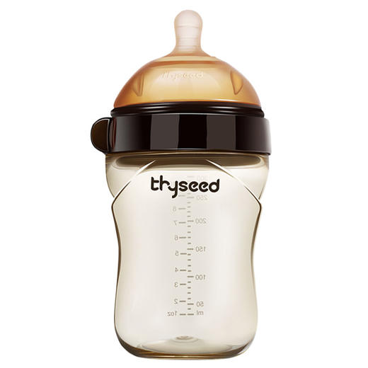 世喜300ml断奶大宝宝奶瓶 PPSU 可装吸管（3-7个月/7-10个月/10个月以上） 商品图7