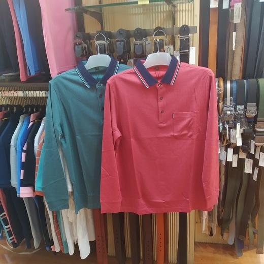 男反领长袖T1215 商品图0