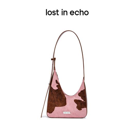 [断码]lost in echo 2022年新款不对称设计奶牛纹小号腋下月牙包手提女 商品图0