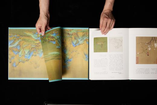 【收藏级国宝复制版 读懂中国人的千里江山梦】《千里江山越千年》（礼盒典藏书 套装2册）| 故宫博物院+中央美术学院强强联合 商品图2