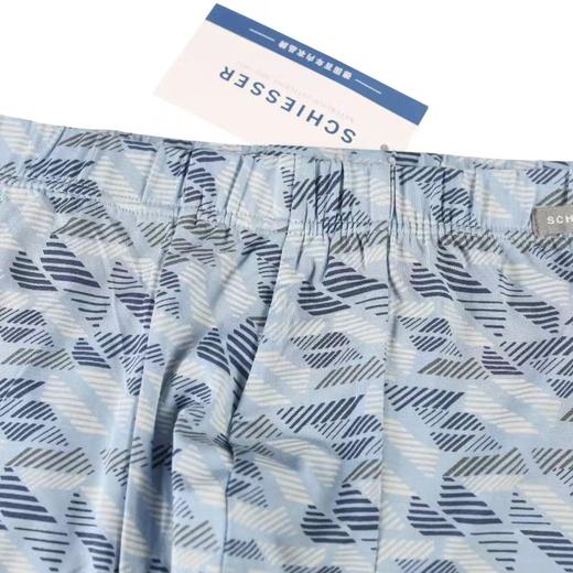 【印花莫代尔】SCHIESSER 德国舒雅 男款莫代尔中腰弹力时尚平角内裤39/20348T 商品图3