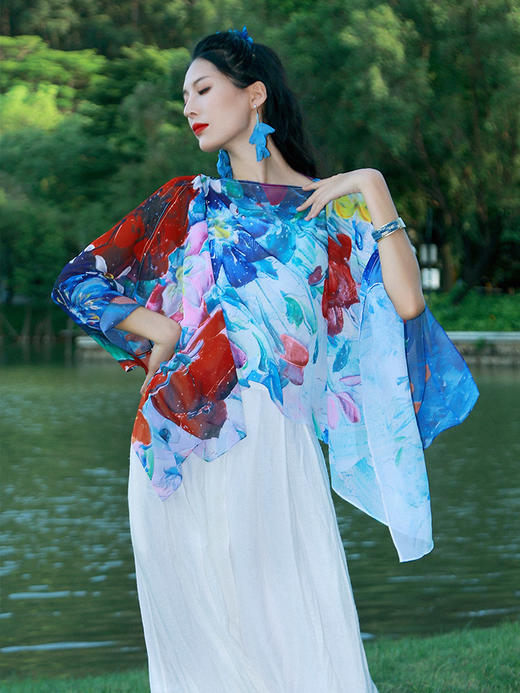 洱蓝诀披肩 | 现货加急发 商品图3