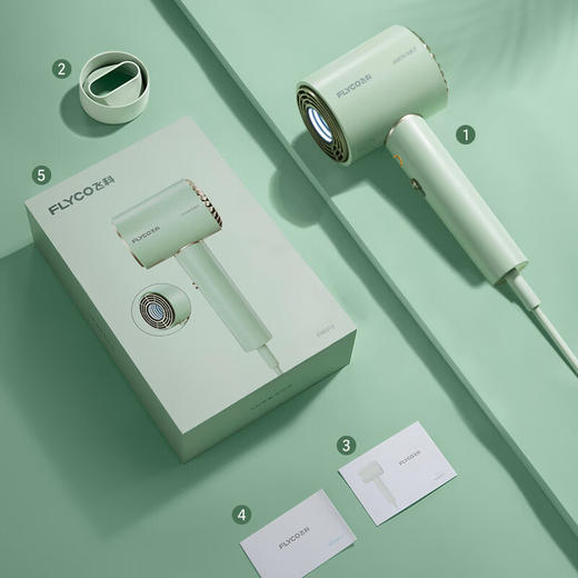 飞科（FLYCO） 恒温吹风机LED智能显示 FH6310  ZJ 商品图6