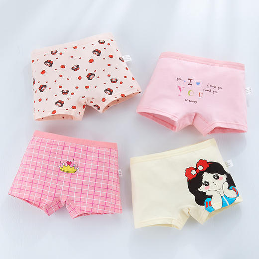 【限时特惠 组合装】混合款儿童内裤男女童三角平角裤纯棉短底裤小中童-多款套装 商品图8