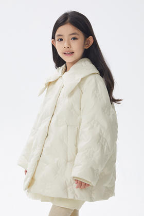 JNBY  22年秋款  宽松中长款羽绒服 1M9C11920