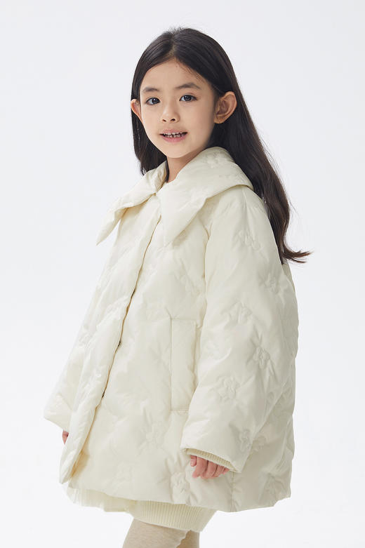 JNBY  22年秋款  宽松中长款羽绒服 1M9C11920 商品图0