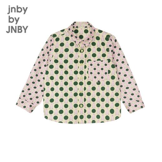 JNBY  22年秋款  拼色长袖衬衫 1M8210161 商品图4