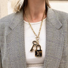 北京仓｜Gigi Paris-Louis Vuitton-中古 padlock 项链［法国设计师］ 商品缩略图0