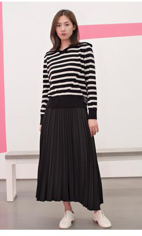 2楼名邦服饰黑色百褶裙