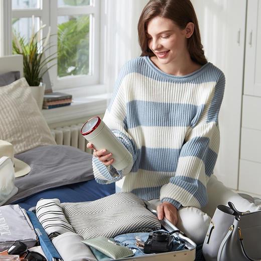 【摩飞可调温度的烧水杯】摩飞便携烧水杯MR6060 便携式烧水保温壶 免开盖烧水 真空保温6小时 全球通用电压多国适用 商品图4