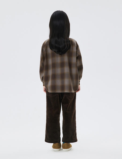 JNBY   22年秋款   格纹宽松长袖衬衫 1M9210050 商品图7