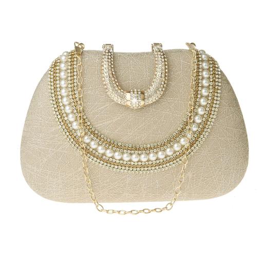 SHJM-1886R-1新时尚大气手抓包多用宴会手拿包礼服宴会包晚宴手提包链条包实用 商品图1