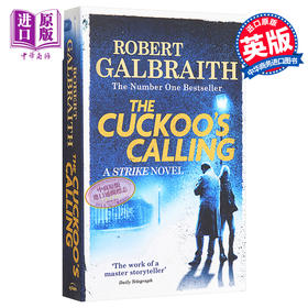 【中商原版】神探斯特莱克1 布谷鸟的呼唤 英文原版 The Cuckoo s Calling Cormoran Strike Robert Galbraith JK 罗琳 Rowling