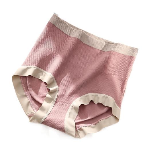 黛唯梵新款高腰女士纯棉内裤收腹提臀加大码胖MM石墨烯纯棉裆性感三角裤 商品图4