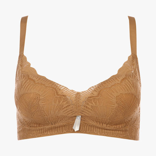 都市丽人聚拢升杯聚拢杯B杯常规内衣蕾丝薄3/4杯文胸四排扣无钢圈YB22B1 商品图4