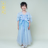小嫒記 汉服女童秋季儿童汉服超仙中国风高定秀款连衣裙-碧落襦裙 商品缩略图4