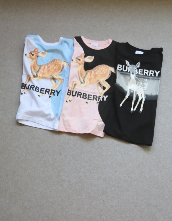 简单粗暴的 玩儿呗 哈！乖宝 粑家的 小鹿斑比 薄棉 短袖Tee 两款入