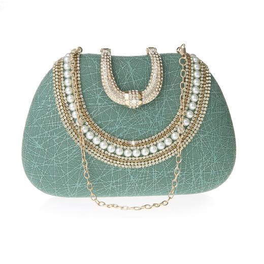 SHJM-1886R-1新时尚大气手抓包多用宴会手拿包礼服宴会包晚宴手提包链条包实用 商品图6