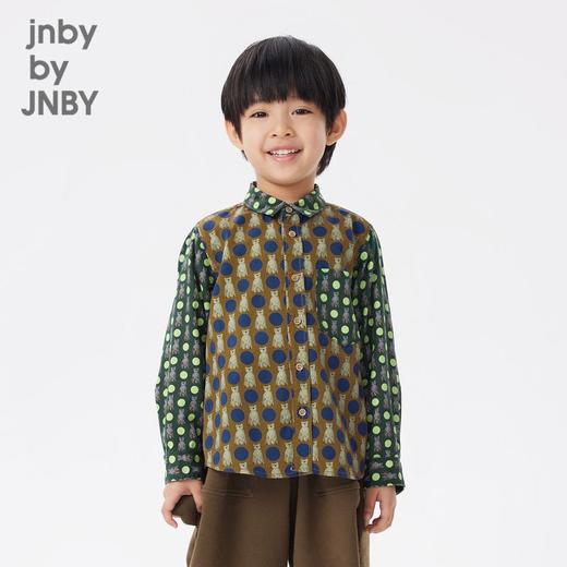 JNBY  22年秋款  拼色长袖衬衫 1M8210161 商品图7