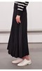2楼名邦服饰黑色百褶裙 商品缩略图1