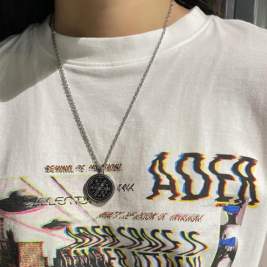 北京仓｜Gigi Paris-Chanel-黑色 中古纽扣 项链［法国设计师］ 商品图4